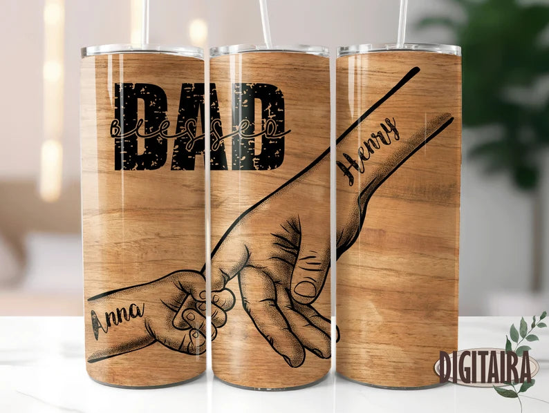 Blessed Dad - Tumbler & Bottle