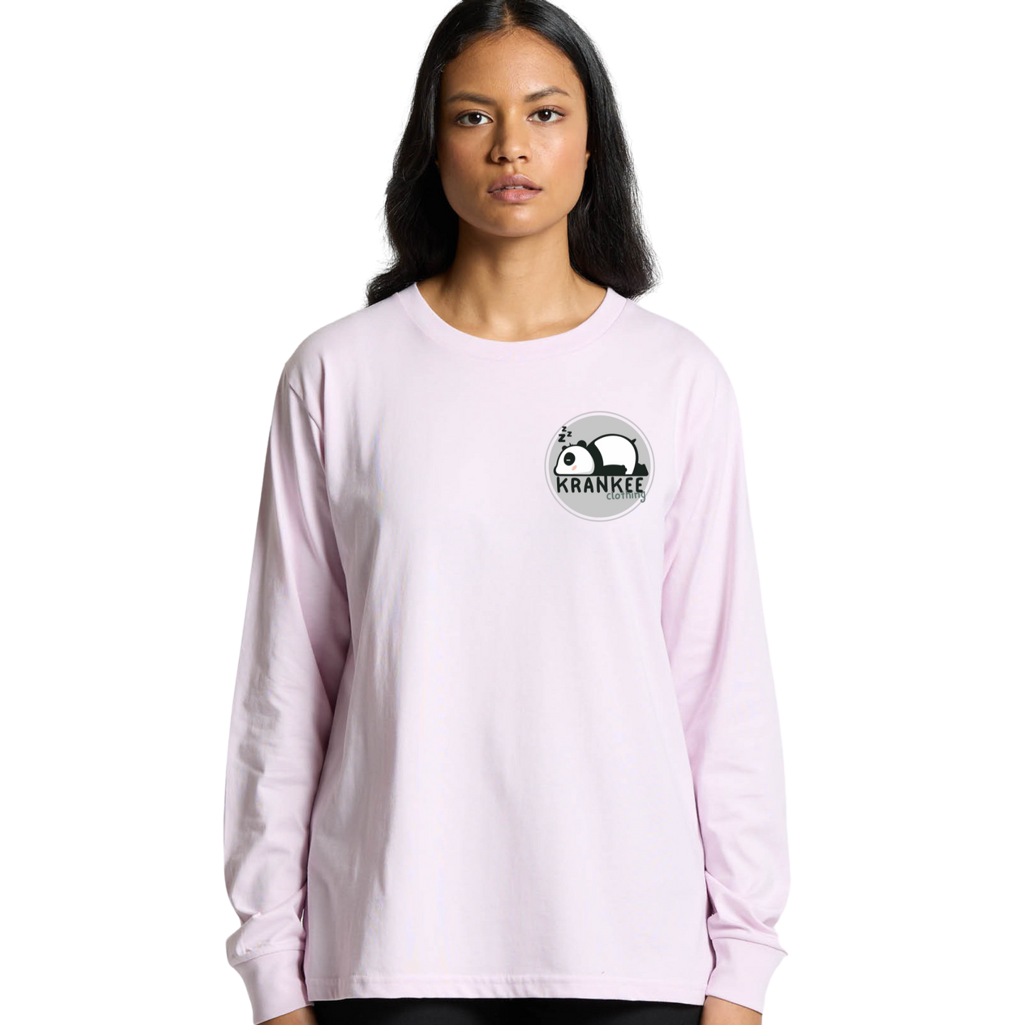 Womens Krankee Panda Long Sleeve