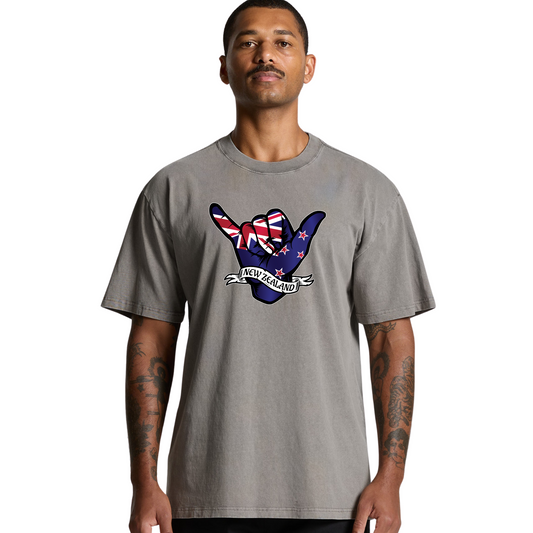 Mens Shaka NZ Heavy Tee