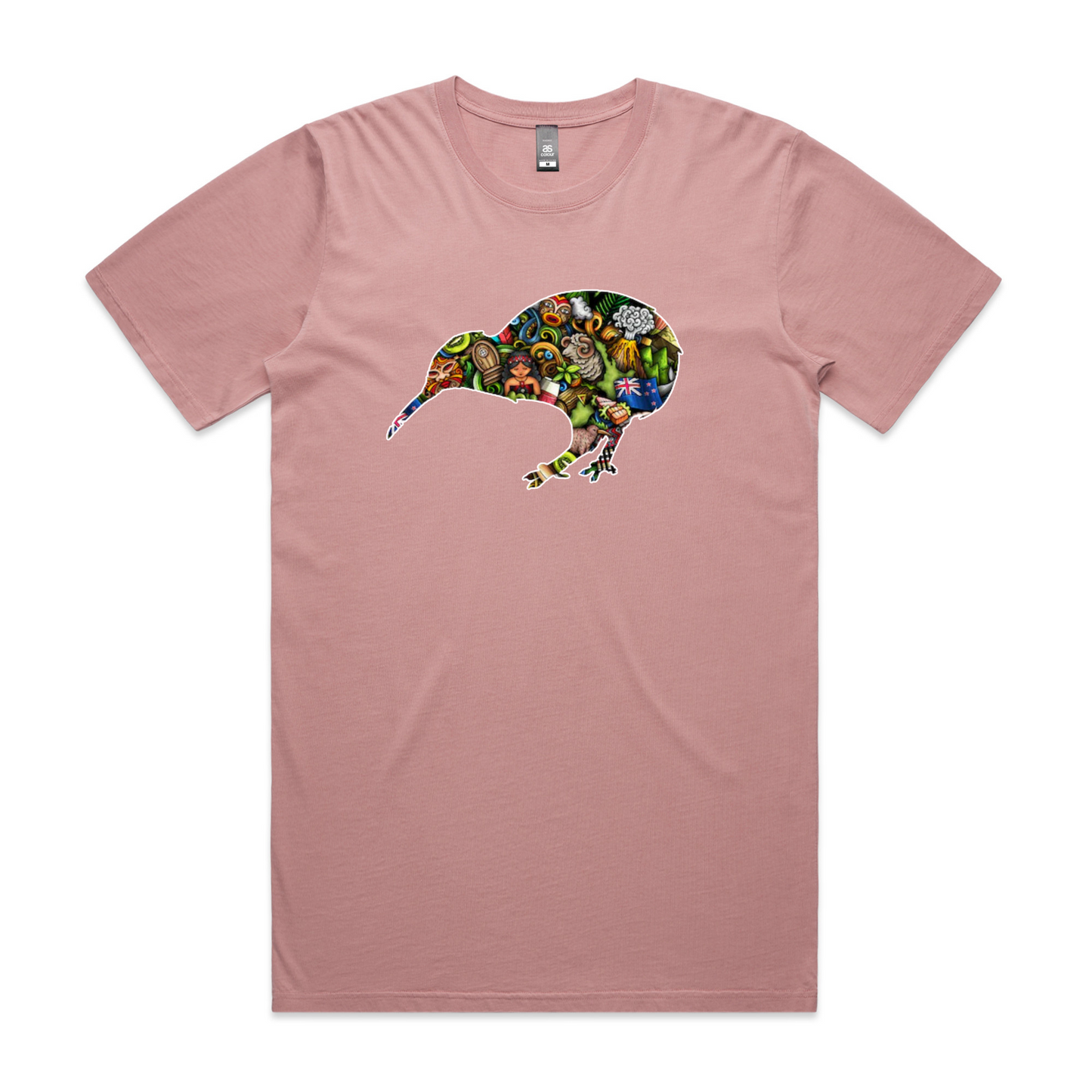 Mens Kiwi Collage Tee