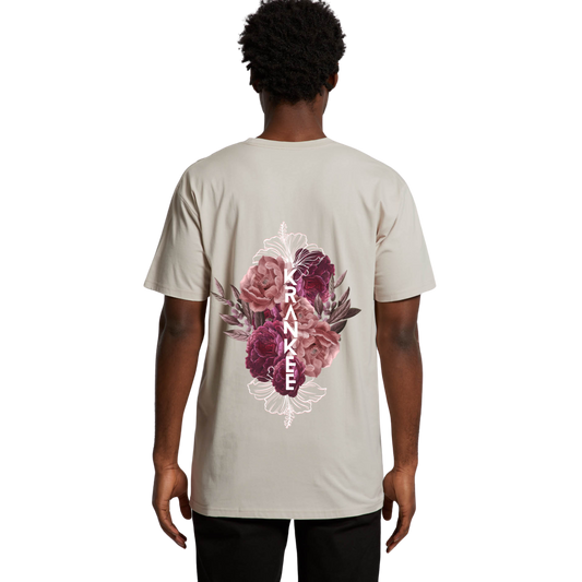 Mens Floral Back PLUS Tee